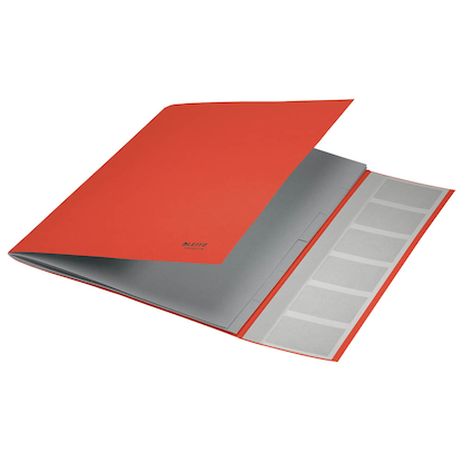 Artikelbild 2 für LEITZ Ordnungsmappe recycle 3914 6 Fächer rot, 1 St., Artikelnummer 854543