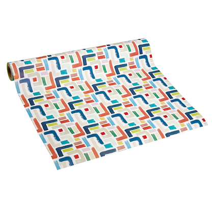 Artikelbild 2 für JUNG SCHÖNER VERPACKEN Geschenkpapier Tango Streifen mehrfarbig beidseitig bedruckt, 20,0 m, Artikelnummer 176919