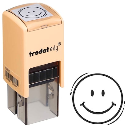 Artikelbild für trodat edy®Fix Motivstempel Smiley 2,0 x 2,0 cm, 1 St., Artikelnummer 587804