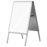 Artikelbild 1 für magnetoplan Kundenstopper SP silber DIN A1 2 Fächer 70,0 x 96,0 x 119,0 cm, 1 St., Artikelnummer 620082