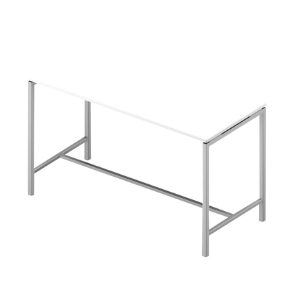 Artikelbild für Quadrifoglio Stehtisch Creo weiß rechteckig, 4-Fuß-Gestell weiß, 180,0 x 80,0 x 107,0 cm, Artikelnummer 670683