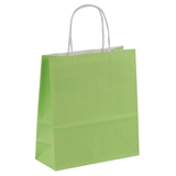 Artikelbild 1 für VP Papier-Tragetaschen Toptwist hellgrün 19,0 x 21,0 cm, 50 St., Artikelnummer 910277
