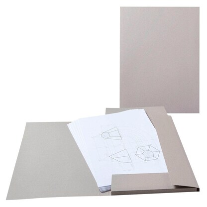 Artikelbild für folia Sammelmappe DIN A3 grau, 1 St., Artikelnummer 277762