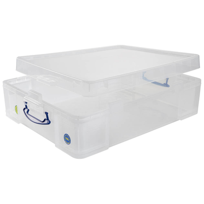Artikelbild 3 für Really Useful Box Aufbewahrungsbox 70,0 l transparent 81,0 x 62,0 x 22,5 cm, 1 St., Artikelnummer 156323
