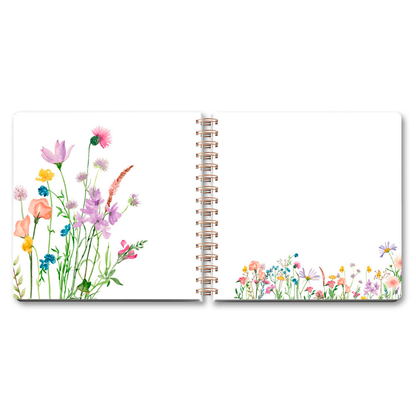 Artikelbild 3 für LUMA Gästebuch Wildblumen ca. DIN A5 blanko, Hardcover 100 Seiten, 1 St., Artikelnummer 114617