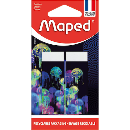 Artikelbild 2 für maped Radiergummis Deepsea Paradise weiß, 2 St., Artikelnummer 260236