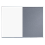 Artikelbild 1 für FRANKEN Whiteboard-Pinnwand X-tra!Line 90,0 x 60,0 cm Textil grau, Artikelnummer 797464