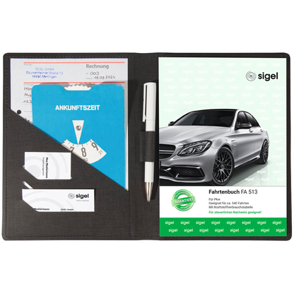 Artikelbild für SIGEL Fahrzeugschein-Etui grau, Artikelnummer 632319