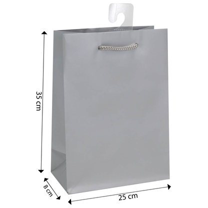 Artikelbild 2 für Idena Geschenktüten Uni farbsortiert 25,0 x 35,0 cm, 12 St., Artikelnummer 677037