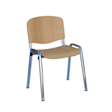 Artikelbild 1 für LÜLLMANN Stapelstuhl 225403 buche Holz, 1 St., Artikelnummer 790786