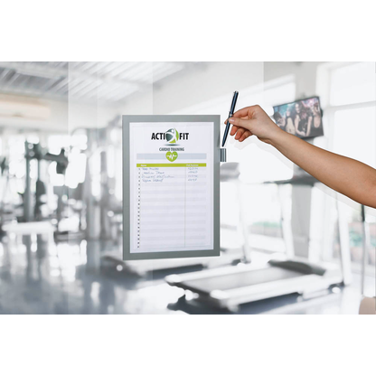 Artikelbild 9 für DURABLE Magnetrahmen selbstklebend DURAFRAME NOTE silber A4, 1 St., Artikelnummer 371361