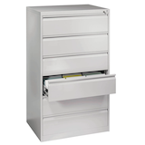 Artikelbild 1 für CP Acurado Karteischrank lichtgrau 6 Schubladen 78,7 x 59,0 x 135,7 cm, 1 St., Artikelnummer 826958