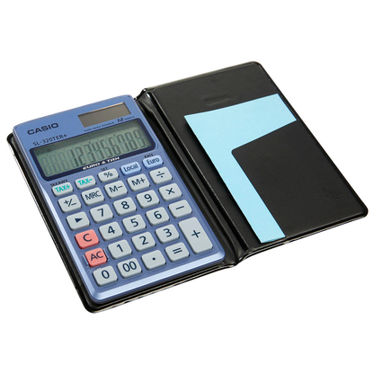 Artikelbild 4 für CASIO SL-320TER+ Taschenrechner stahlblau, Artikelnummer 217859