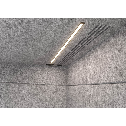 Artikelbild 11 für HAMMERBACHER SilentSpace Telefonbox grau 1 Fachboden mit Beleuchtung, Artikelnummer 576609