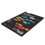 Artikelbild 1 für Rainbow Kopierpapier schwarz DIN A4 80 g/qm 100 Blatt, Artikelnummer 729359