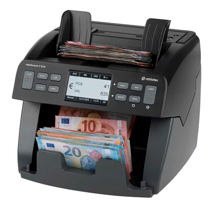 Artikelbild 3 für ratiotec Banknotenzähler rapidcount T 575, 1 St., Artikelnummer 189254