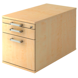 Artikelbild 1 für HAMMERBACHER Solid TC20 Rollcontainer ahorn 3 Auszüge 42,8 x 80,0 x 51,2 cm, Artikelnummer 399408