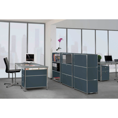 Artikelbild 3 für viasit Aktenregal System4 anthrazit 152,9 x 40,4 x 118,2 cm, 1 St., Artikelnummer 275703