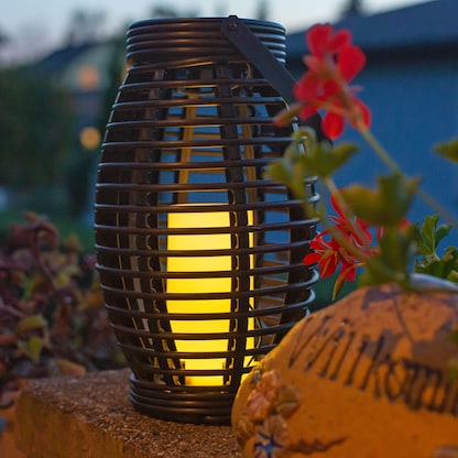 Artikelbild 8 für Idena Laterne LED Solarleuchte bronze, 1 St., Artikelnummer 698892