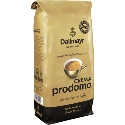 Artikelbild für Dallmayr CREMA prodomo Kaffeebohnen, Arabicabohnen kräftig, 1000 g, Artikelnummer 762134