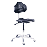 Artikelbild 1 für meychair Arbeitsdrehstuhl W4-TR-PU-ALU schwarz, Artikelnummer 248728