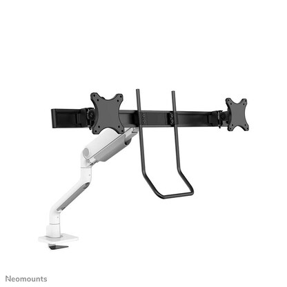 Artikelbild 7 für Neomounts Monitor-Halterung weiß für 2 Monitore, Tischklemme, Artikelnummer 286439
