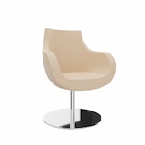Artikelbild 1 für fm Besuchersessel Pirum sand chrom Stoff 71,0 x 71,0 x 93,0 cm, 1 St., Artikelnummer 447989