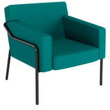 Artikelbild 1 für medso powered by PAPERFLOW Sessel MEDSO L blau schwarz Kunststoff 75,0 x 74,3 x 73,6 cm, 1 St., Artikelnummer 522902