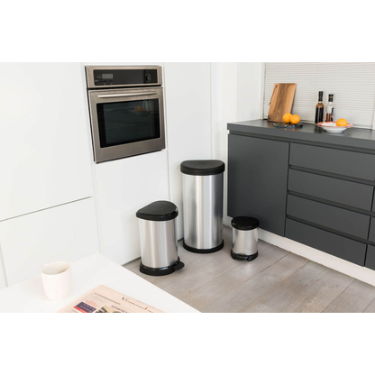 Artikelbild 3 für curver DECOBIN Mülleimer 15,0 l silbermetallic, 1 St., Artikelnummer 700993