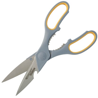 Artikelbild 2 für WESTCOTT Schere TITANIUM Super grau-gelb 21,0 cm, Artikelnummer 301861