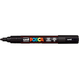 Artikelbild 1 für uni-ball POSCA PC-5M Acrylstift schwarz 1,8 - 2,5 mm, 1 St., Artikelnummer 106959