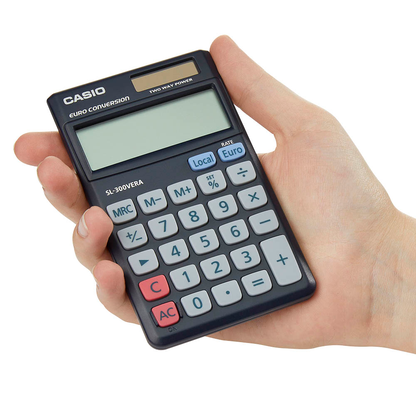 Artikelbild 2 für CASIO SL-300VERA Taschenrechner dunkelblau, Artikelnummer 681831