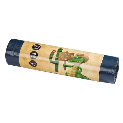 Artikelbild 6 für dundee Müllbeutel 120,0 l schwarz 35,0 µm, 10 St., Artikelnummer 618169