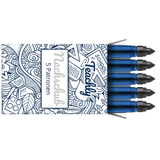Artikelbild 1 für Teachly Tintenrollerminen schwarz 0,6 mm 5 St., Artikelnummer 752289