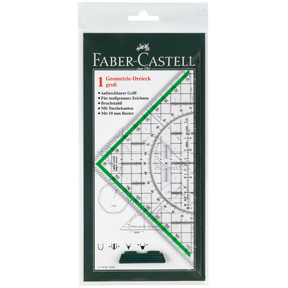 Artikelbild 2 für FABER-CASTELL Geometrie-Dreieck 20,0 cm, Artikelnummer 249235