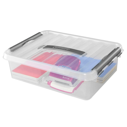 Artikelbild 3 für sunware Q-line Aufbewahrungsbox 10,0 l transparent 40,0 x 30,0 x 12,0 cm, 1 St., Artikelnummer 145692