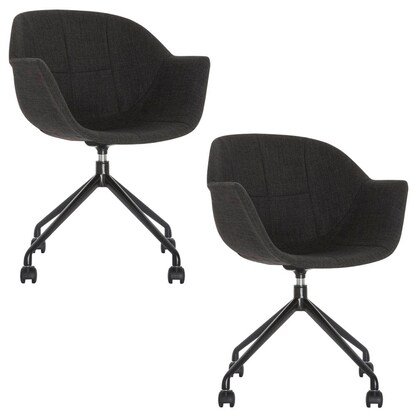 Artikelbild für meet powered by PAPERFLOW Schalenstühle GANT CHGANTX2.01.11 anthrazit Stoff, 2 St., Artikelnummer 140014