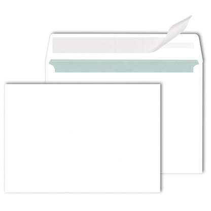 Artikelbild für MAILmedia Briefumschläge DIN C6 ohne Fenster weiß haftklebend 500 St., Artikelnummer 349290