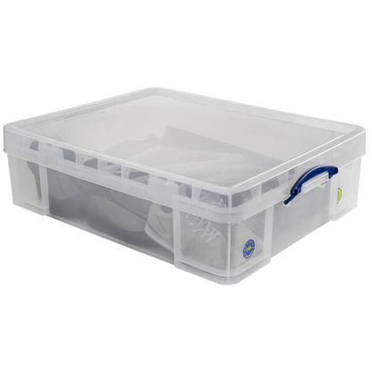 Artikelbild 5 für Really Useful Box Aufbewahrungsbox 70,0 l transparent 81,0 x 62,0 x 22,5 cm, 1 St., Artikelnummer 156323