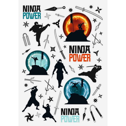 Artikelbild 3 für BRUNNEN Ninja Power Malbuch, 1 St., Artikelnummer 264246