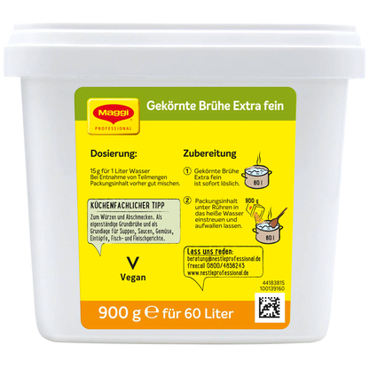 Artikelbild 4 für Maggi® Gekörnte Brühe 900,0 g, 1 St., Artikelnummer 691069