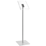 Artikelbild 1 für SPRINTIS Infoständer Acryl silber DIN A4 29,5 x 33,0 x 100,0 cm, 1 St., Artikelnummer 729911