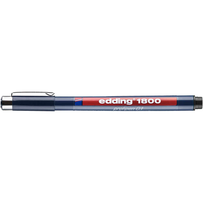 Artikelbild 3 für edding 1800 profipen 0.1 Fineliner schwarz 0,25 mm, 1 St., Artikelnummer 420232