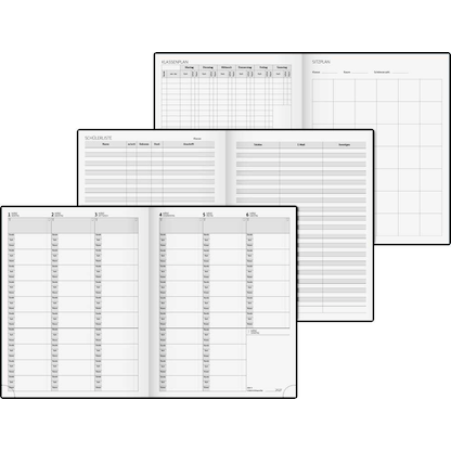 Artikelbild 2 für BRUNNEN Unterrichtsplaner 2026/2027 schwarz, 1 St., Artikelnummer 804977