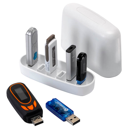 Artikelbild für EXPONENT 6er USB-Stick-Box weiß, 1 St., Artikelnummer 249925