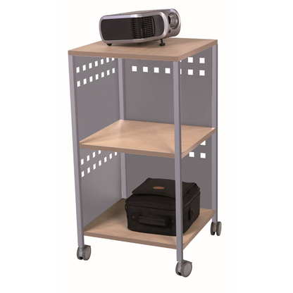 Artikelbild 2 für rocada Bürowagen buche 3 Ebenen 45,0 x 45,0 x 86,0 cm, Artikelnummer 586185