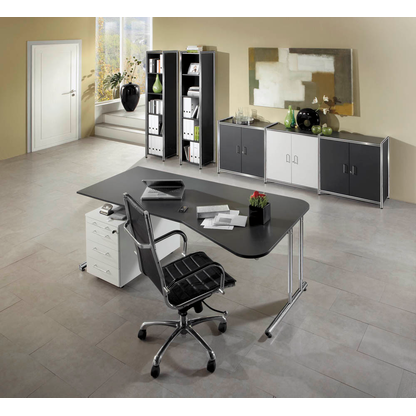 Artikelbild 4 für Kerkmann Aktenregal Lago anthrazit 80,0 x 38,0 x 220,0 cm, 1 St., Artikelnummer 733111