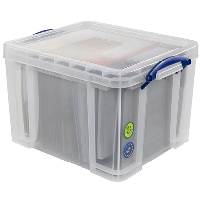 Artikelbild 3 für Really Useful Box Aufbewahrungsbox 35,0 l transparent 48,0 x 39,0 x 31,0 cm, 1 St., Artikelnummer 253906