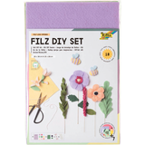 Artikelbild 1 für folia Bastelfilz-Set Felt like Spring 18-tlg. mehrfarbig, Artikelnummer 130557