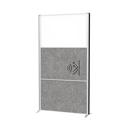 Artikelbild 3 für MAUL Akustik-Trennwand MAULconnecto 9603095, dunkelgrau, weiß 100,0 x 182,0 cm, 1 St., Artikelnummer 156689